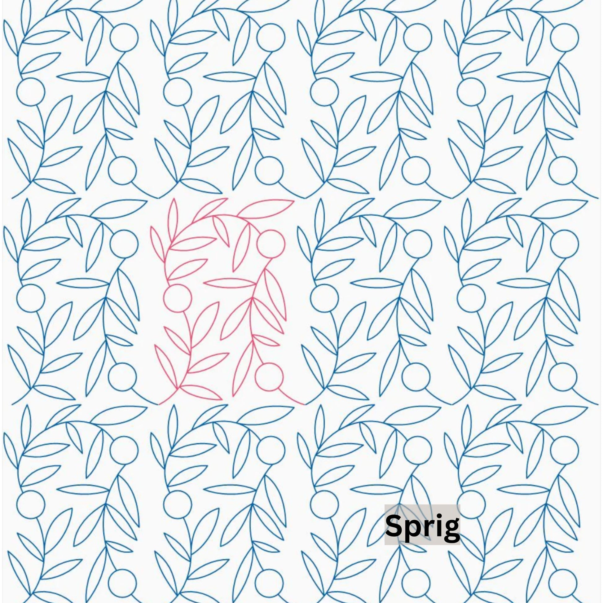 Flowers and Feathers Patterns Pantograph Patterns for Edge to Edge for Longarm Quilting - Good Vibes Quilt Shop