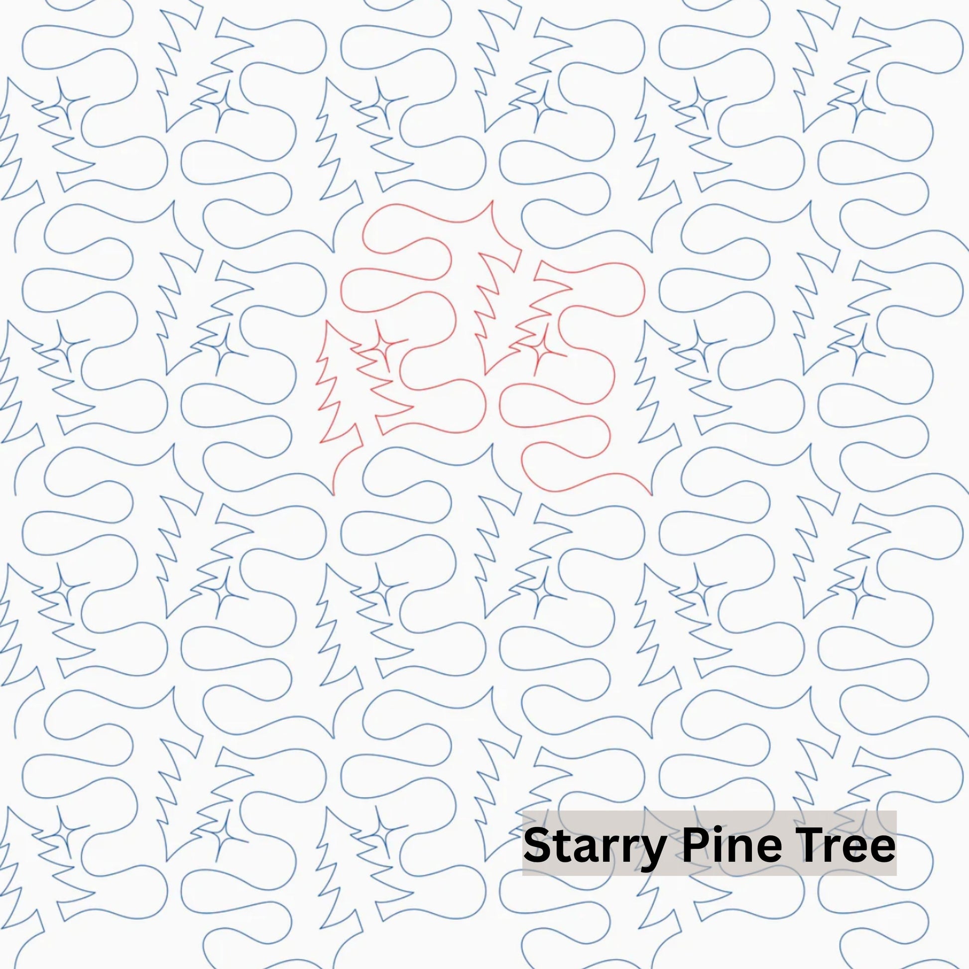 Christmas and Winter Snow Patterns Pantograph Patterns for Edge to Edge for Longarm Quilting - Good Vibes Quilt Shop