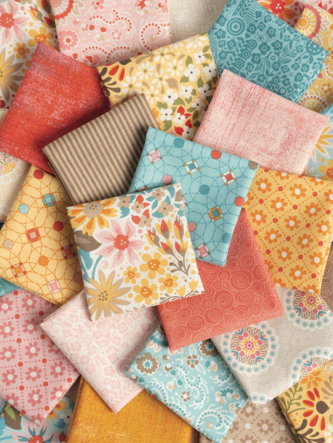 Sunday Brunch by Basic Grey, Fat Quarter Bundle, 34 skus, by Moda Fabrics - Good Vibes Quilt Shop