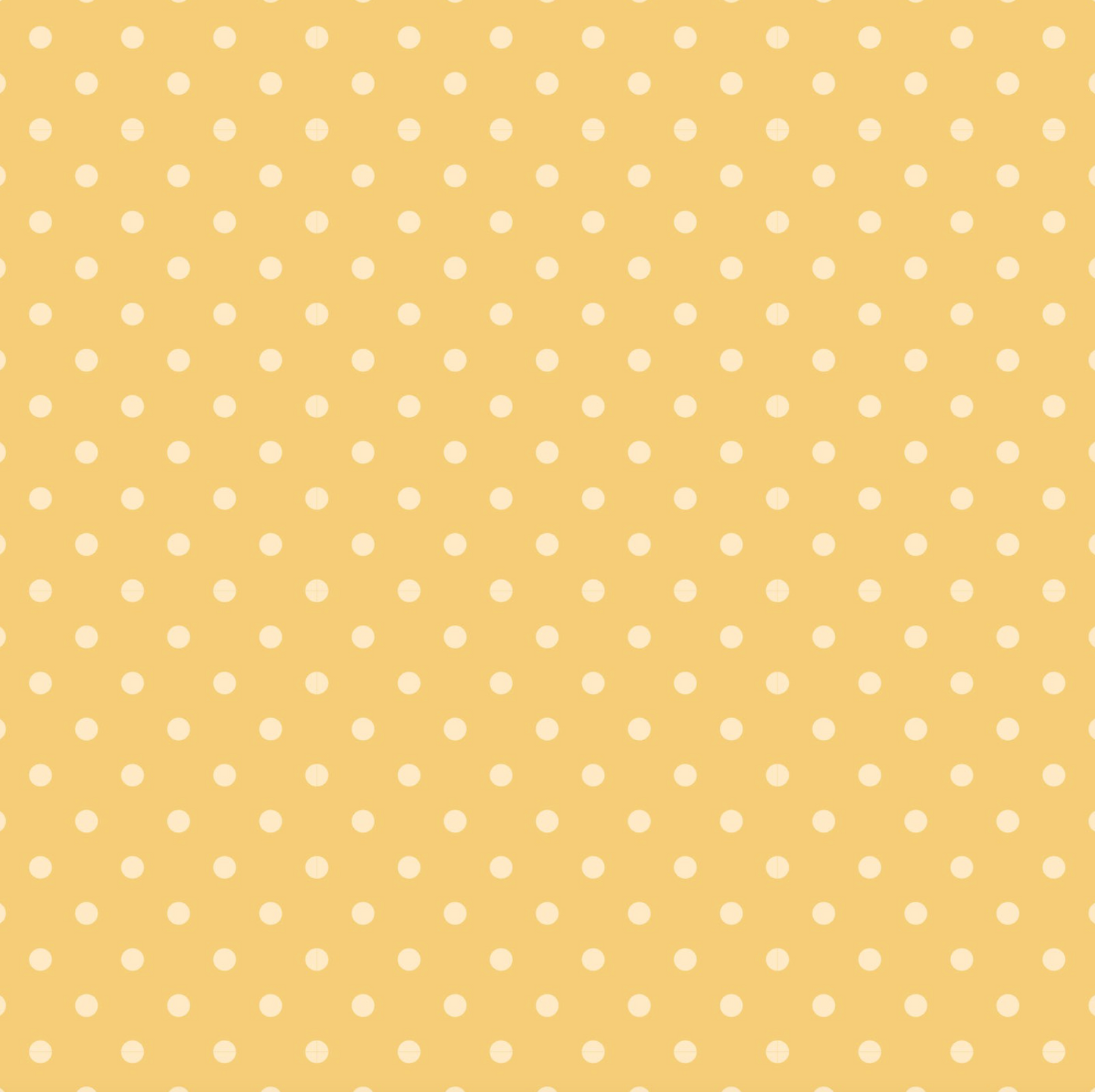 Sunshine & Chamomile, Dots, Yellow, SC23516, sold by the 1/2 yard - Good Vibes Quilt Shop