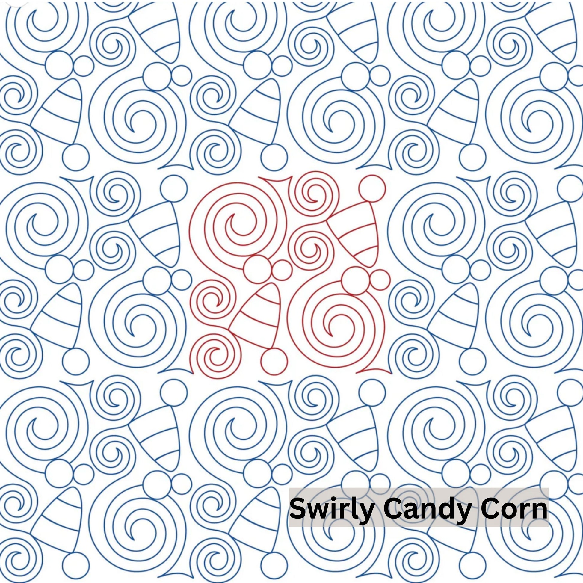 Halloween and Fall Pantographs Patterns for Edge to Edge for Longarm Quilting - Good Vibes Quilt Shop