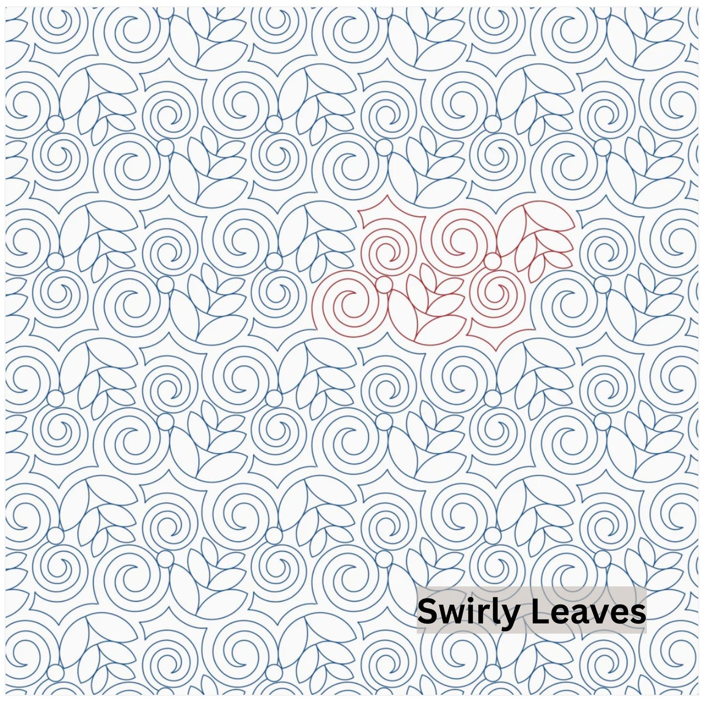 Flowers and Feathers Patterns Pantograph Patterns for Edge to Edge for Longarm Quilting - Good Vibes Quilt Shop