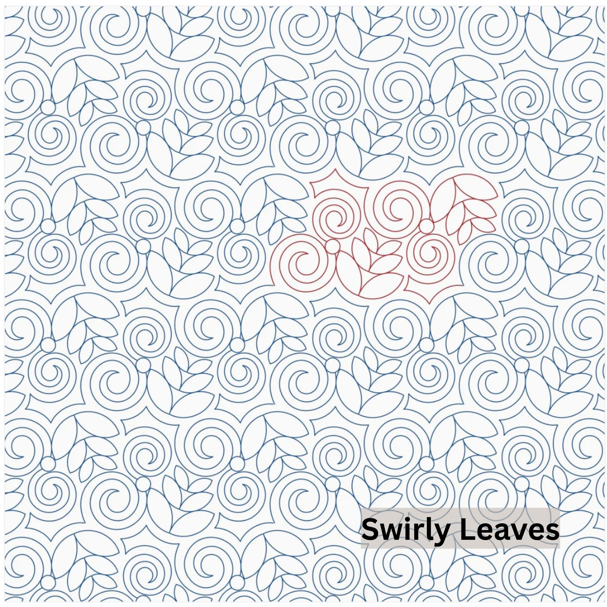 Flowers and Feathers Patterns Pantograph Patterns for Edge to Edge for Longarm Quilting - Good Vibes Quilt Shop