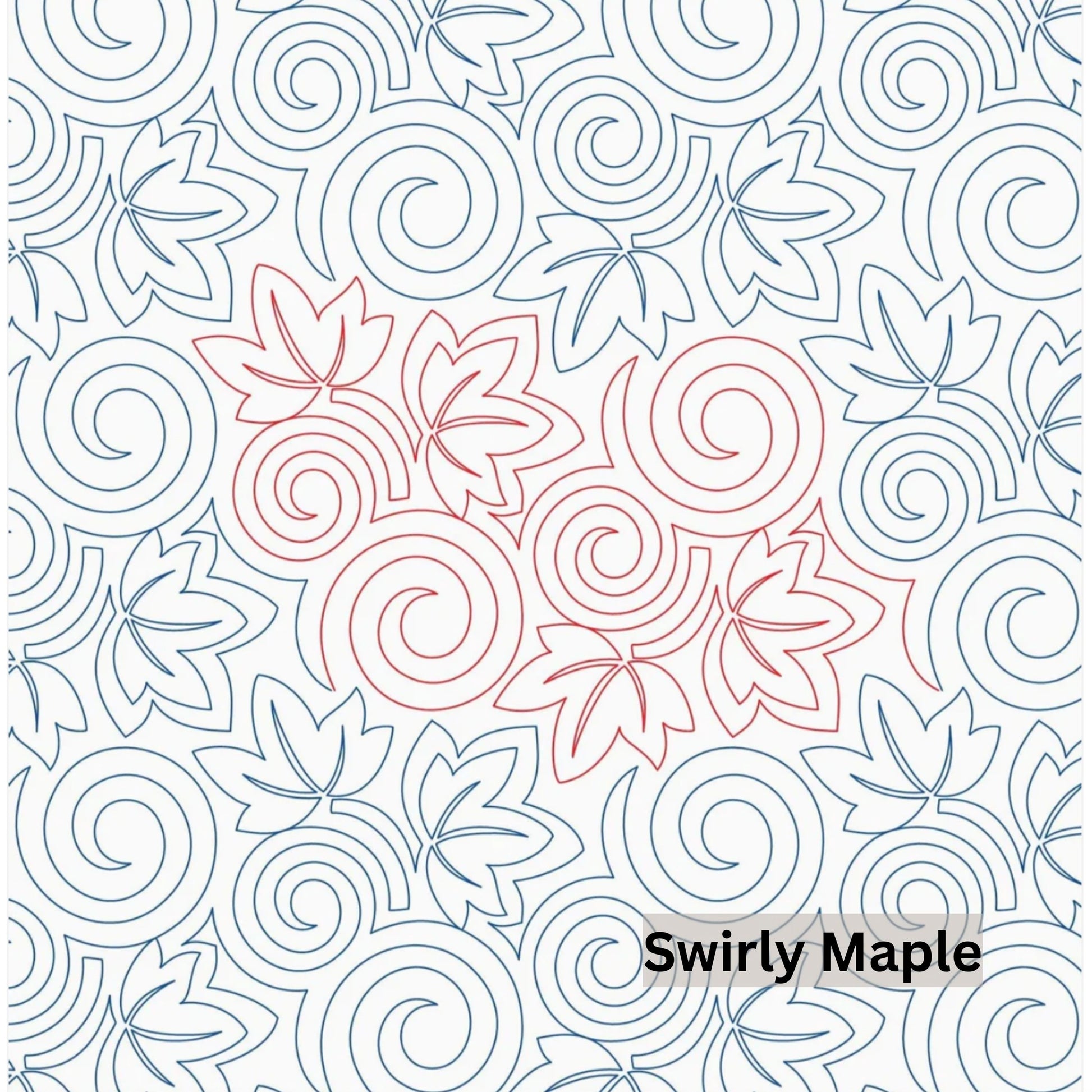 Flowers and Feathers Patterns Pantograph Patterns for Edge to Edge for Longarm Quilting - Good Vibes Quilt Shop