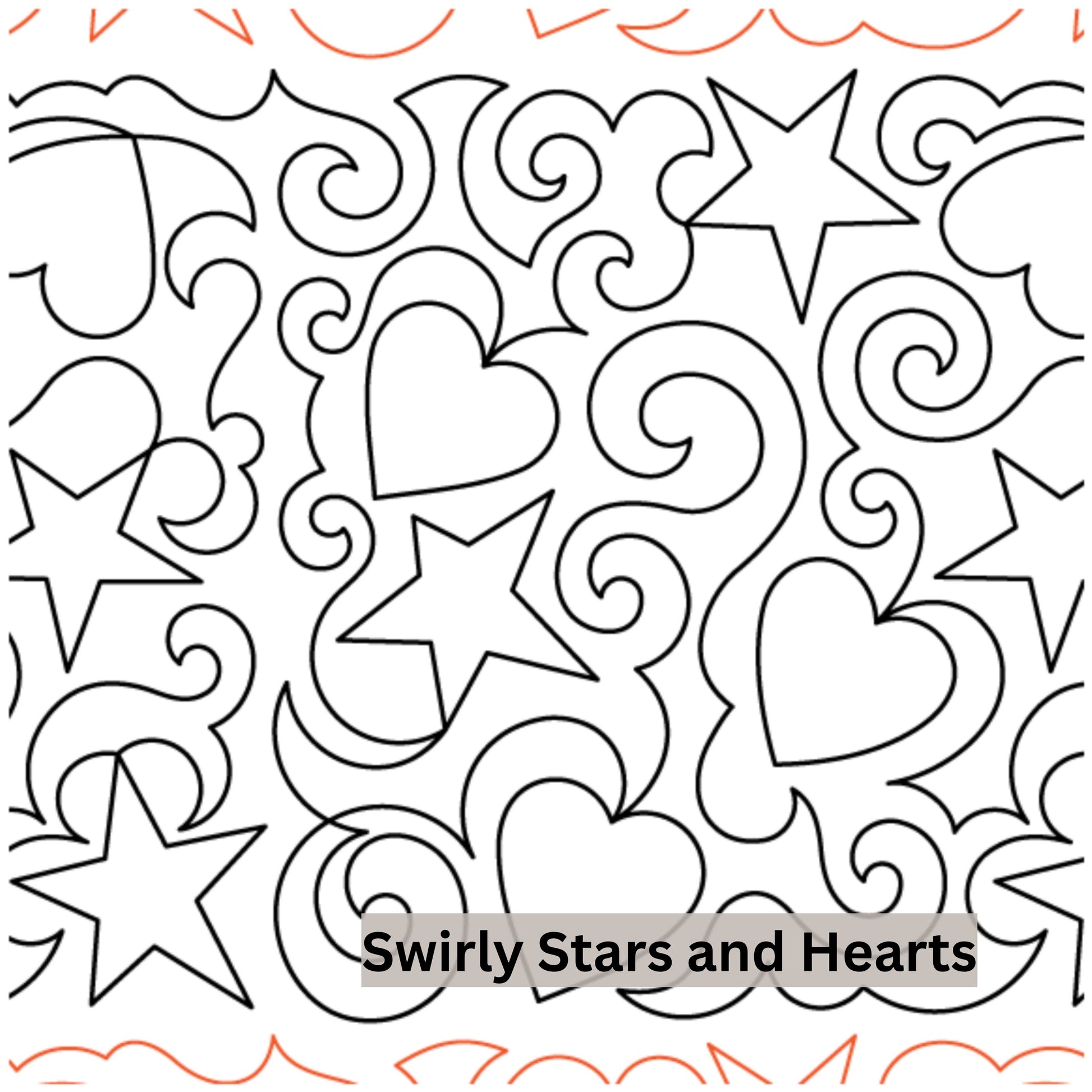 Stars and Stripes Patterns for Edge to Edge for Longarm Quilting - Good Vibes Quilt Shop