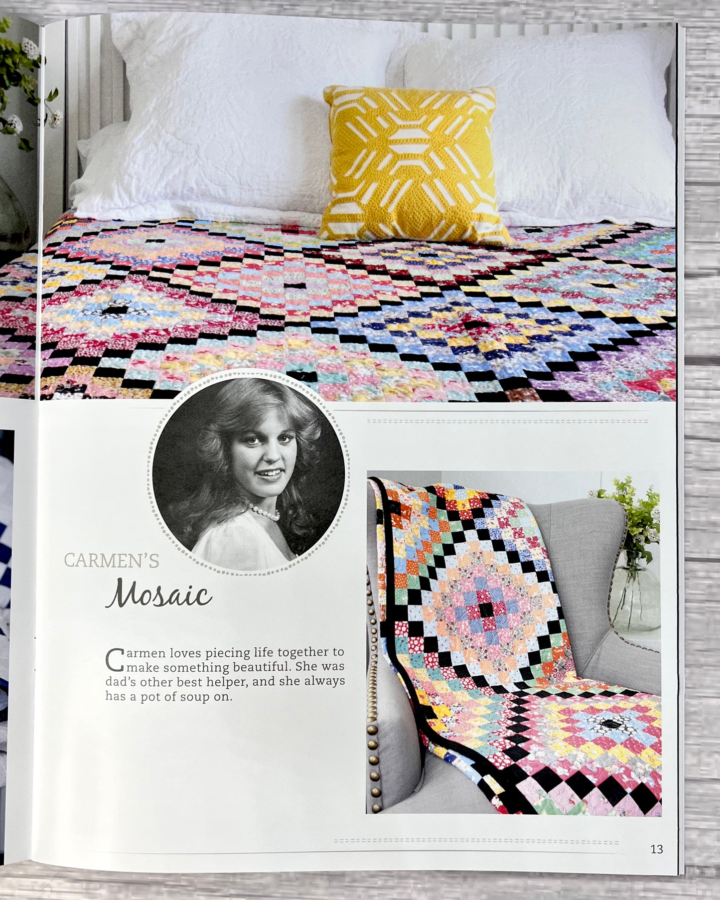 Ten Quilts for Ten Sisters Quilt Book from Carmen Geddes of Ten Sisters for Easy Piecing Grid System - Good Vibes Quilt Shop