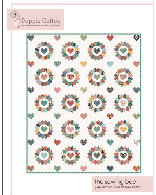The Sewing Bee Pattern, for the Betsy's Sewing Kit Collection - Good Vibes Quilt Shop