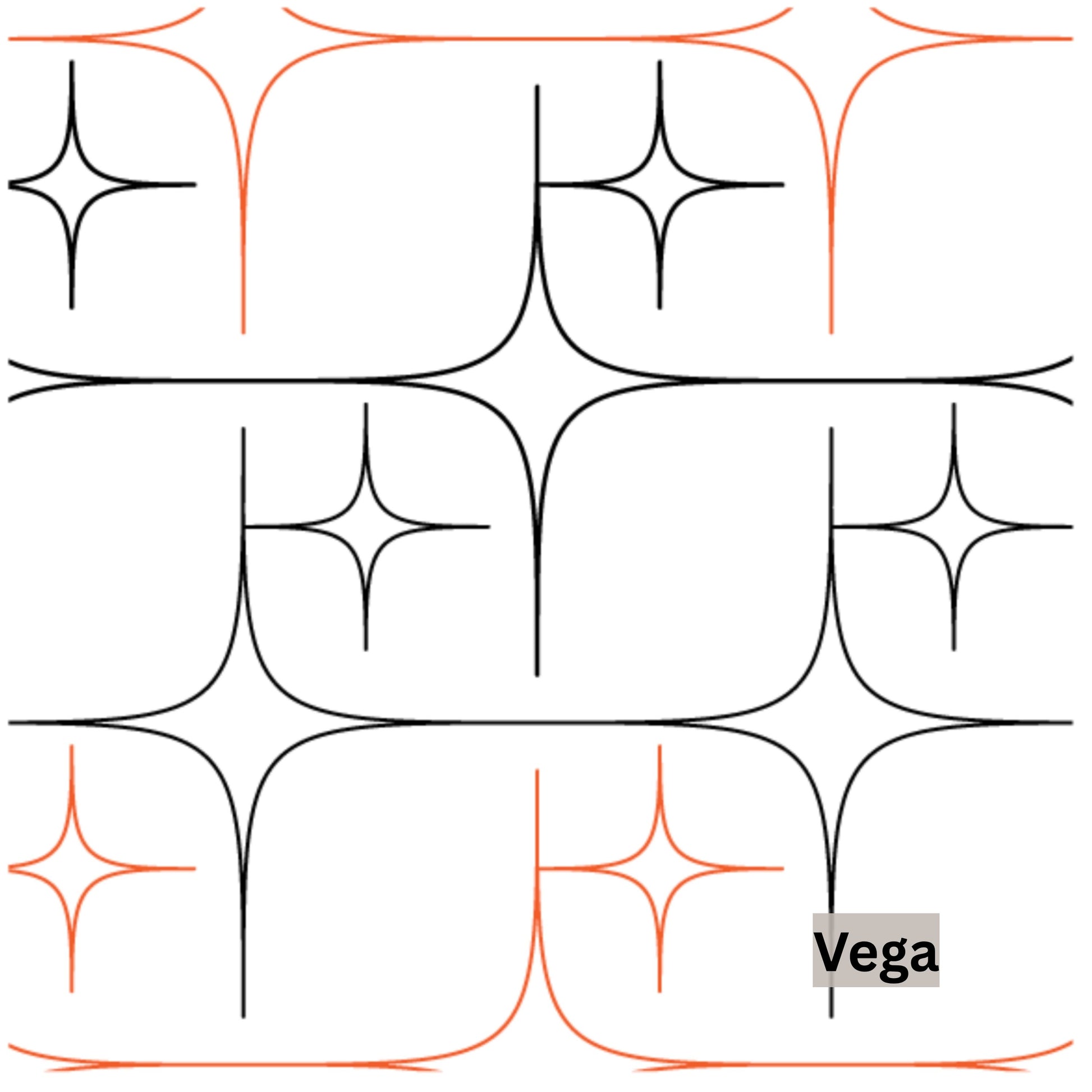 Stars and Stripes Patterns for Edge to Edge for Longarm Quilting - Good Vibes Quilt Shop