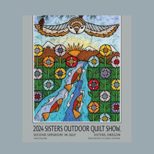Sisters Quilt SHow at SIsters Oregon July 11, 2024