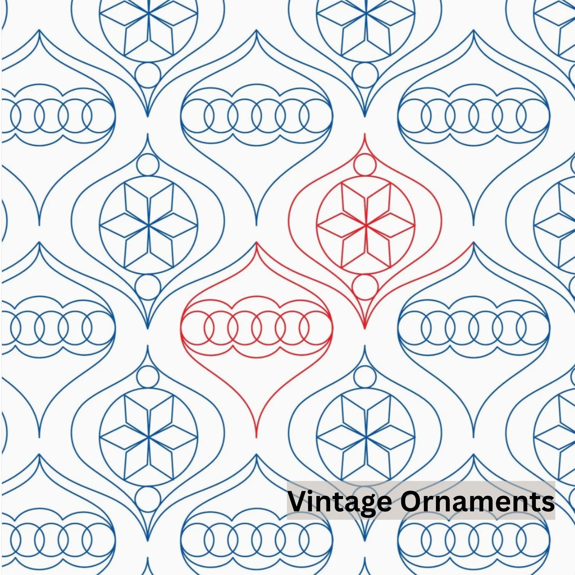 Christmas and Winter Snow Patterns Pantograph Patterns for Edge to Edge for Longarm Quilting - Good Vibes Quilt Shop