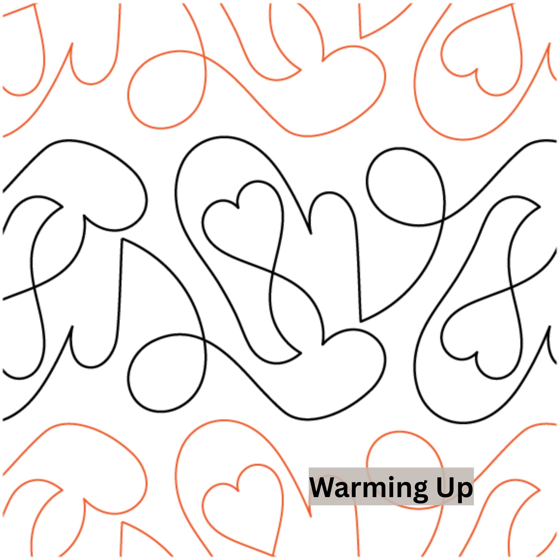 Christmas and Winter Snow Patterns Pantograph Patterns for Edge to Edge for Longarm Quilting - Good Vibes Quilt Shop