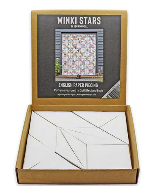 Winki Stars Paper Piecing  Jen Kingwell - Good Vibes Quilt Shop