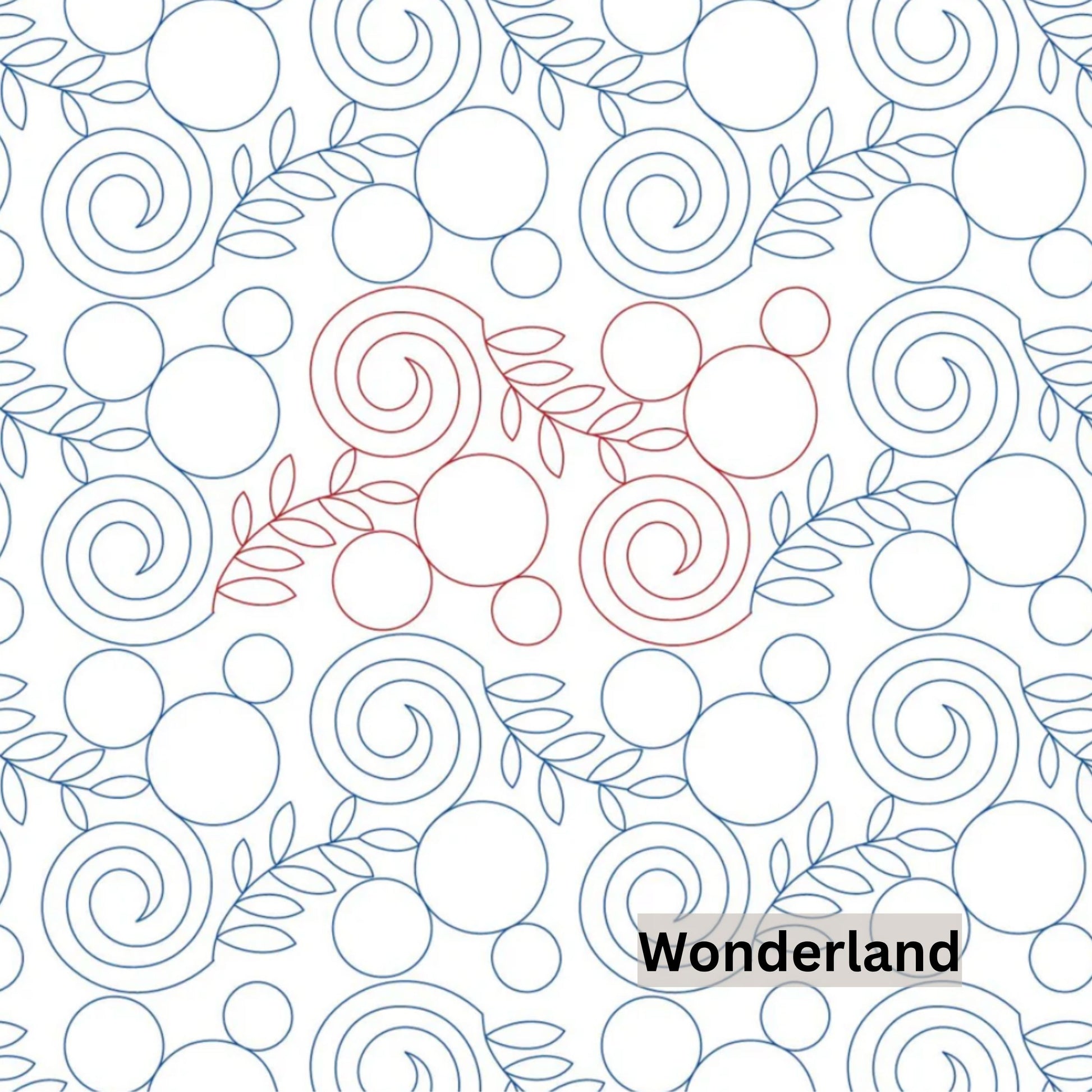 Christmas and Winter Snow Patterns Pantograph Patterns for Edge to Edge for Longarm Quilting - Good Vibes Quilt Shop