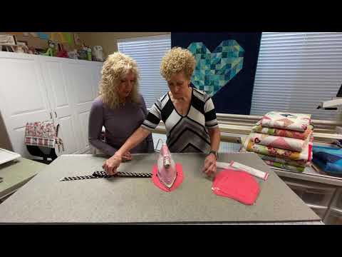 Binding Ease Quilt Binding Tool and Silicone Iron Mat!, by Quilted Heartz