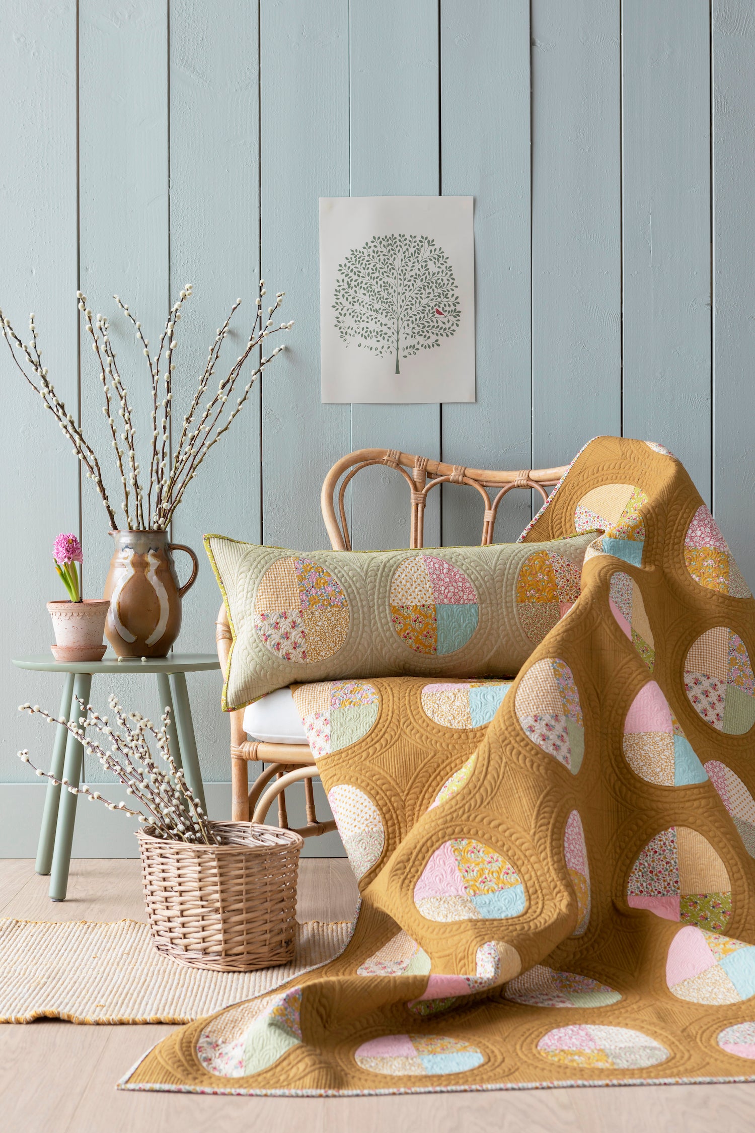 Creating Memories SPRING Collection, by Tilda Fabrics, 16 FQ skus Bundle Pack - Good Vibes Quilt Shop