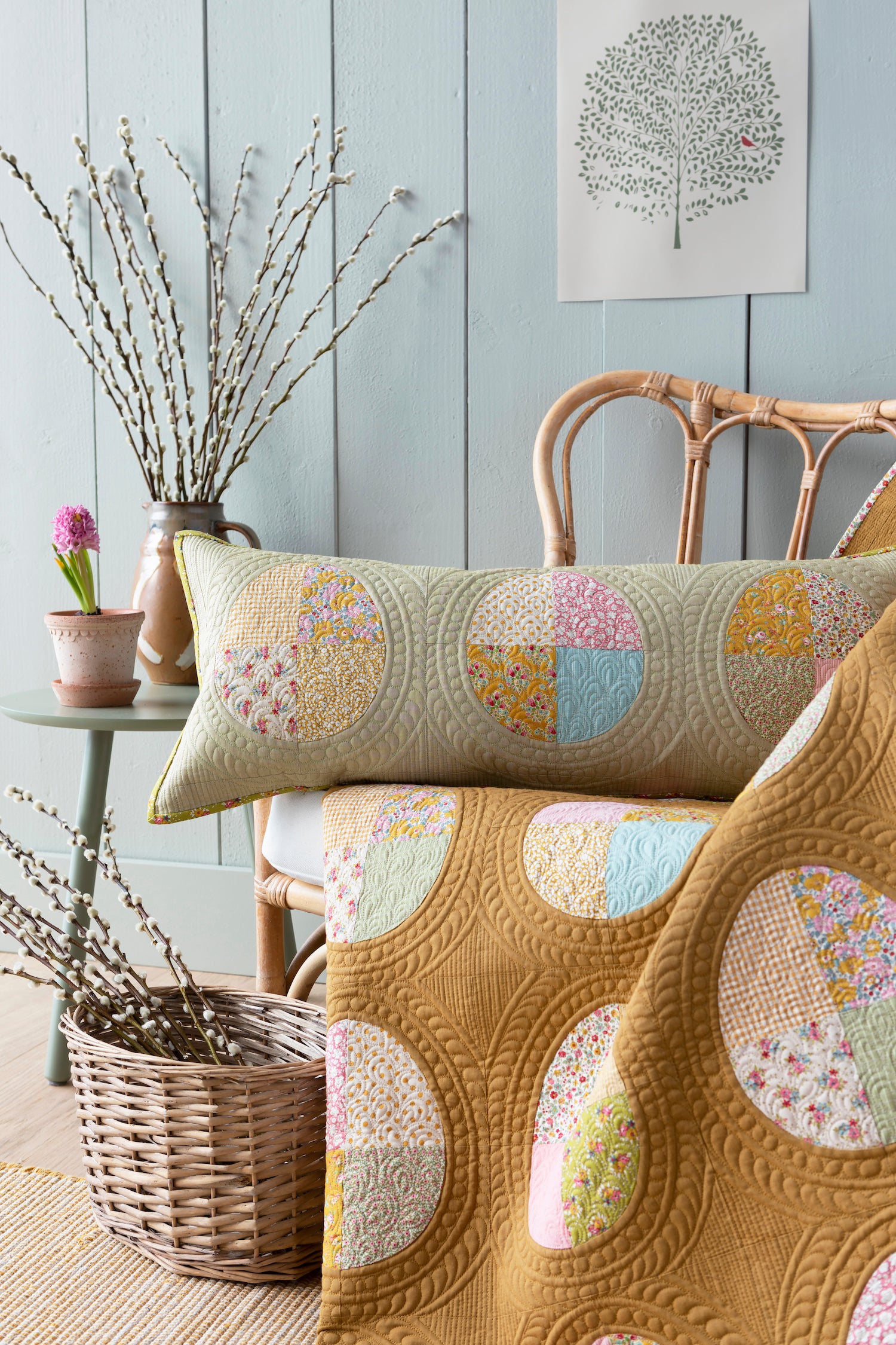 Creating Memories SPRING Collection, by Tilda Fabrics, 16 FQ skus Bundle Pack - Good Vibes Quilt Shop