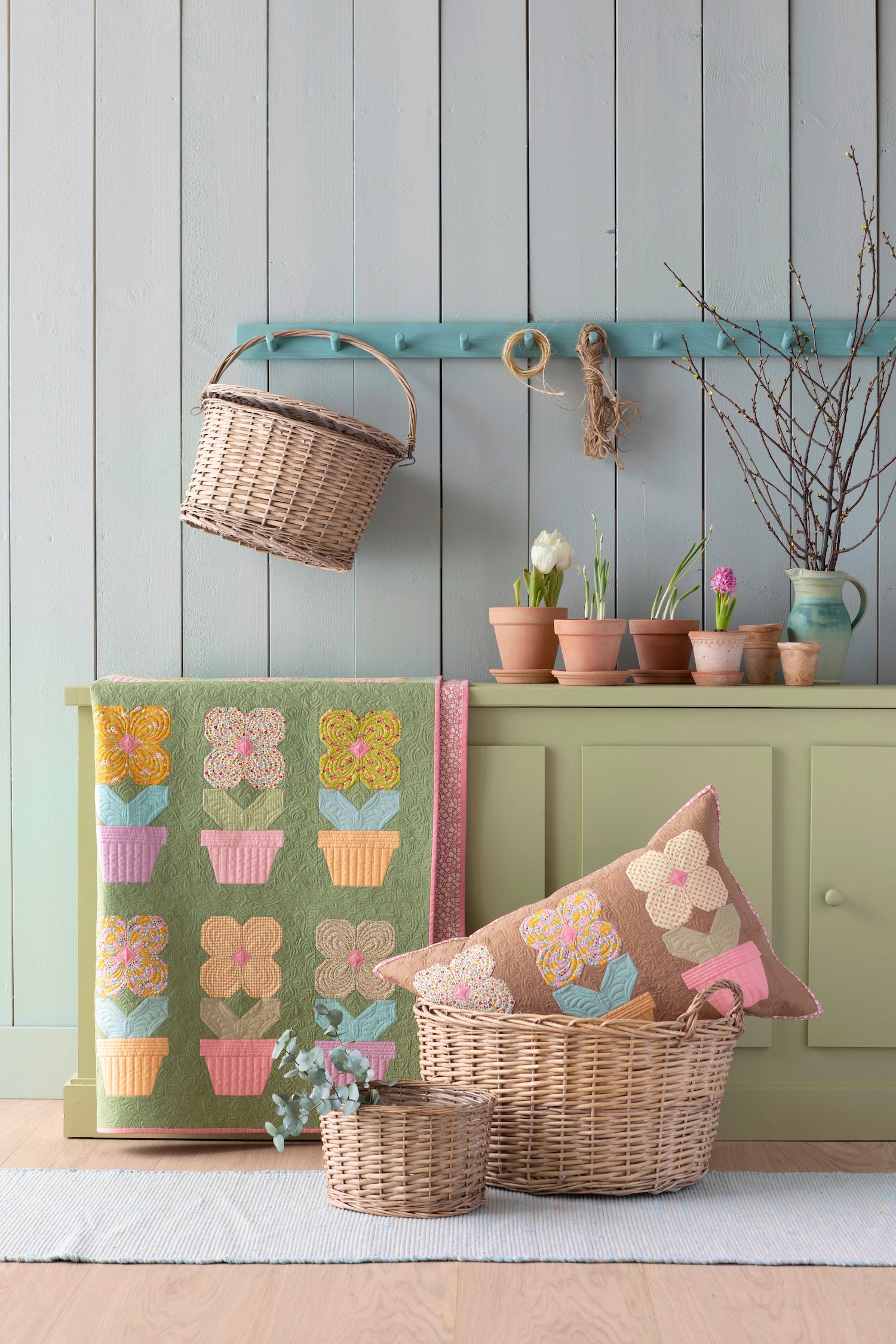 Creating Memories SPRING Collection, by Tilda Fabrics, 16 FQ skus Bundle Pack - Good Vibes Quilt Shop