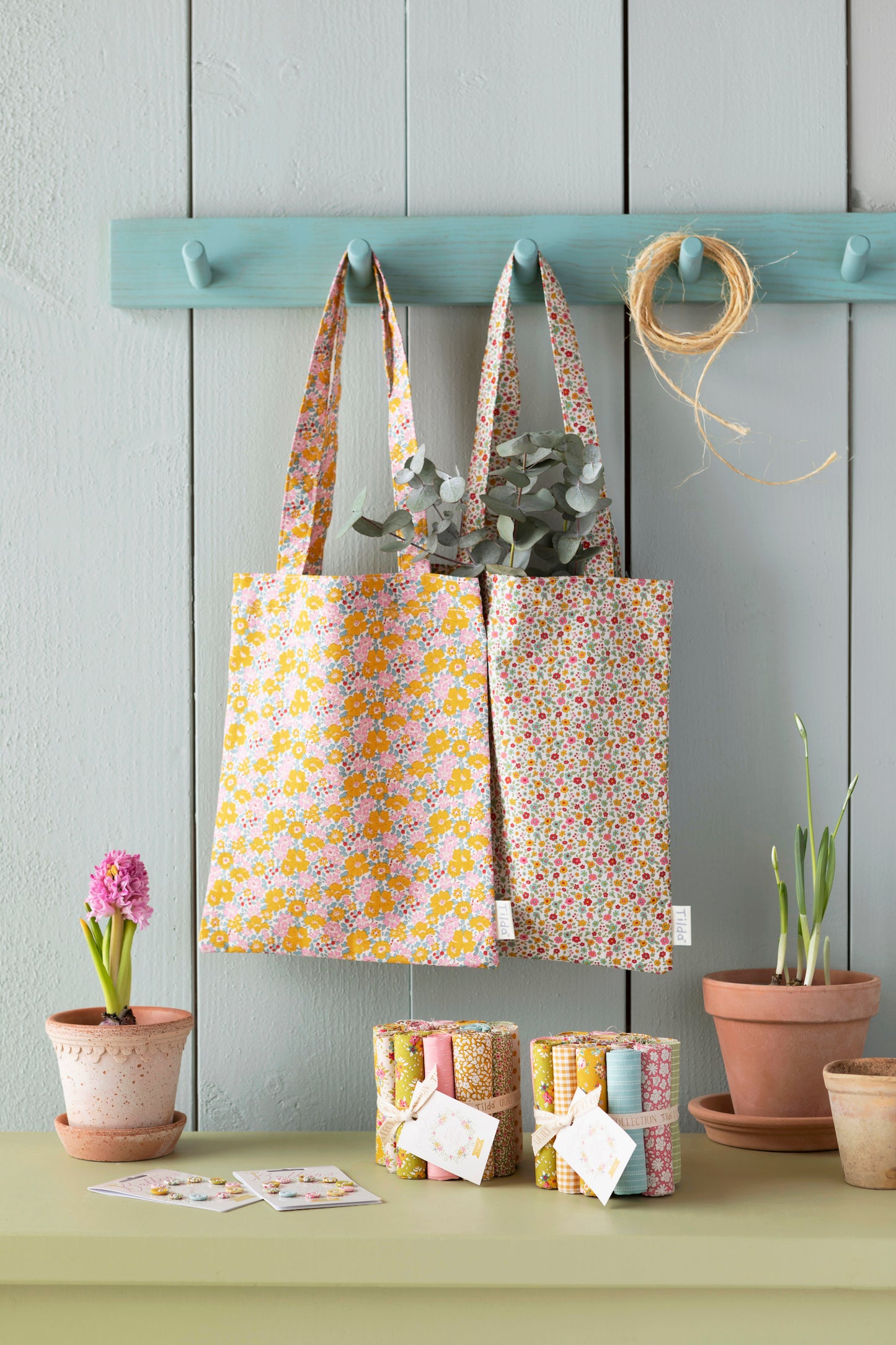 Creating Memories SPRING Collection, by Tilda Fabrics, 16 FQ skus Bundle Pack - Good Vibes Quilt Shop