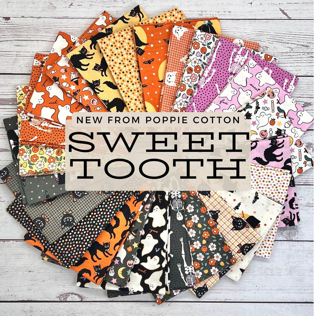 Exploring the Sweet Tooth Collection by Elea Lutz for Poppie Cotton: A Whimsical Blend of Nostalgia and Charm