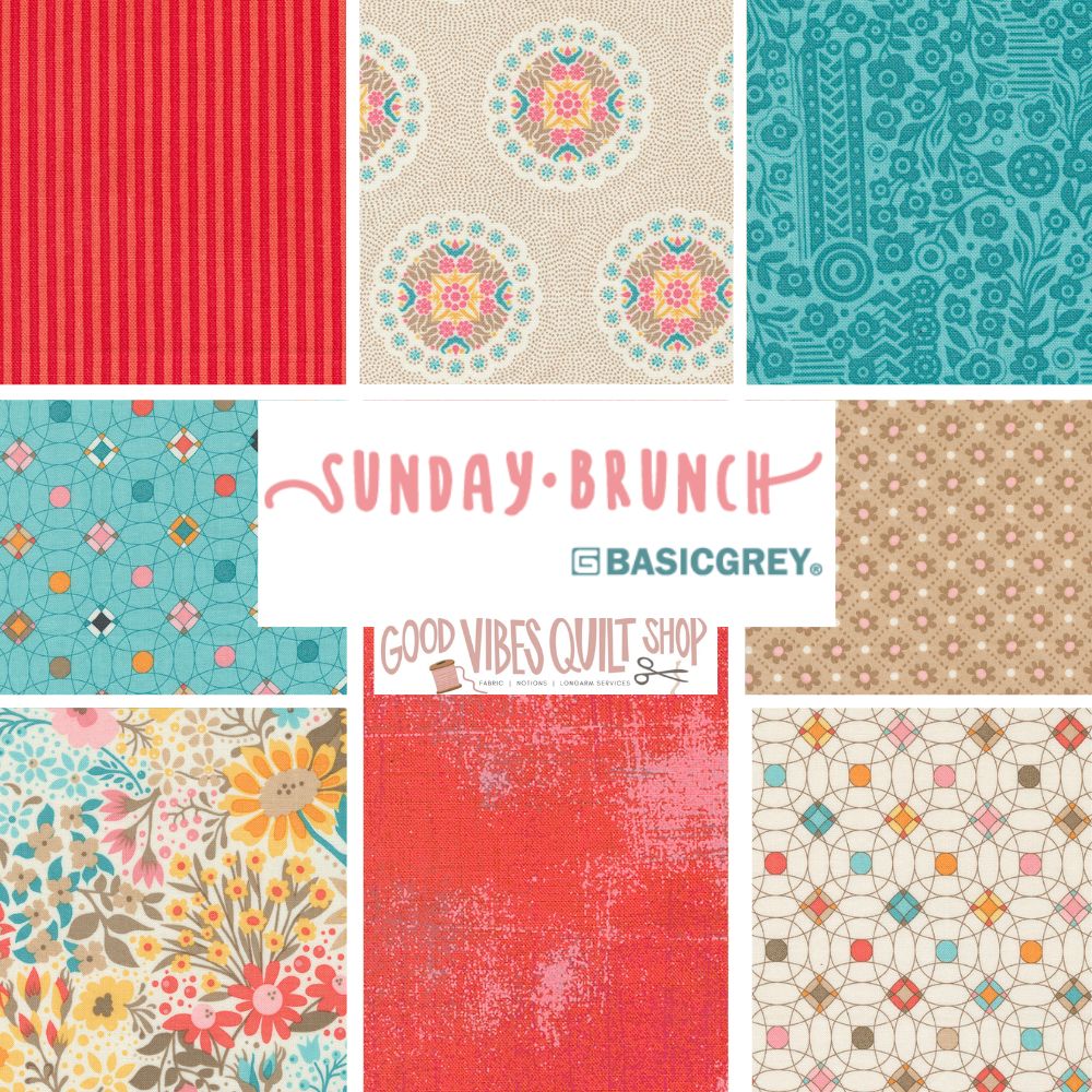 Sunday Brunch Collection, by Basic Grey Designs – Good Vibes Quilt Shop