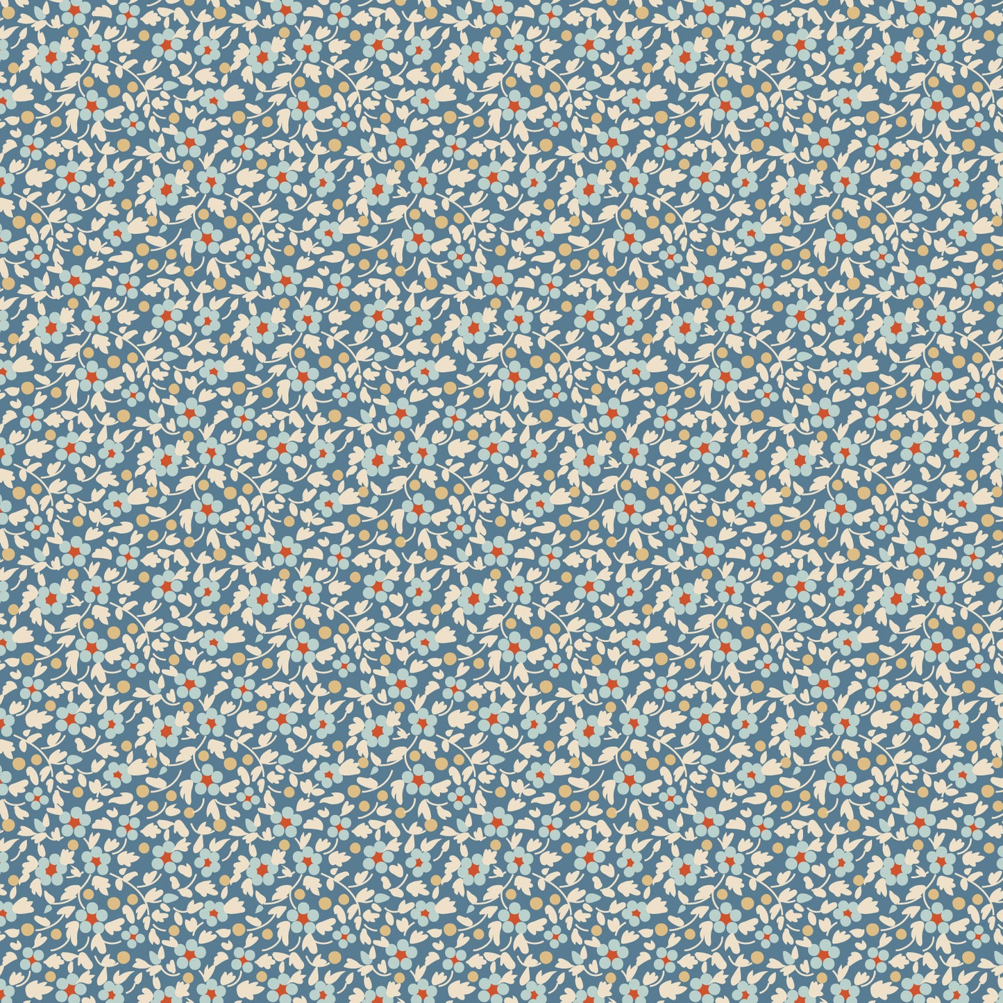 Brie Blue, 130131, Summer Creating Memories, sold by the 1/2 yard, *PREORDER - Good Vibes Quilt Shop