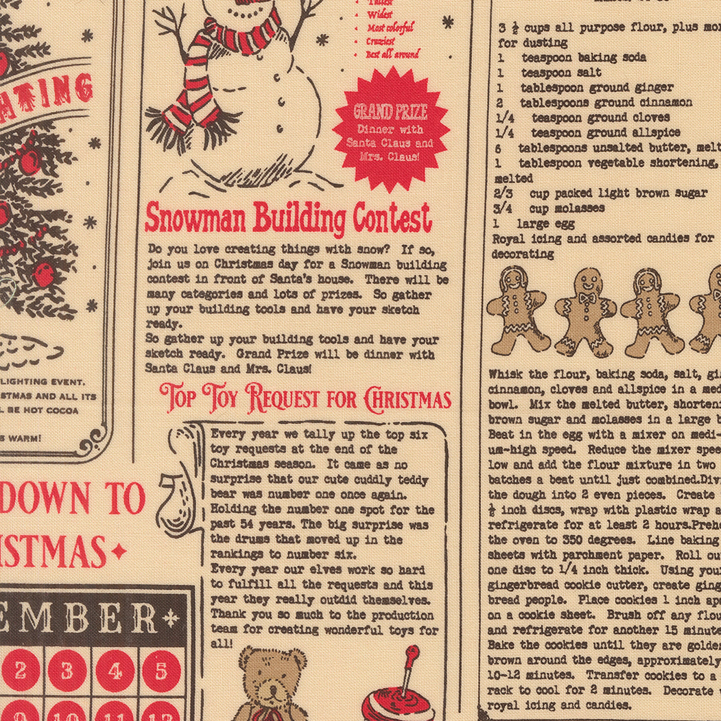 Holiday Cheer Fabric, Panel 20978 11, PREORDER - Good Vibes Quilt Shop