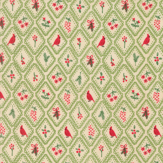 Holiday Cheer Fabric, Mistletoe 20974 13, Sold by the 1/2 Yard PREORDER - Good Vibes Quilt Shop