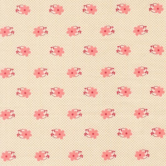 Petals and Polka Dots, Lace 3083 11, Sold by the Yard, PREORDER - Good Vibes Quilt Shop