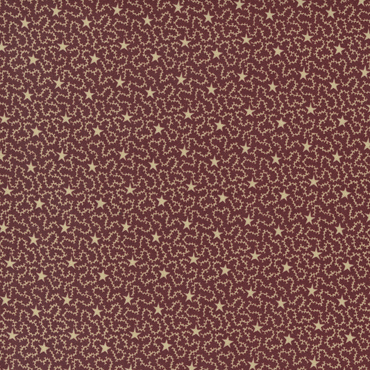 Freedom Road Red Tan sku 9695 13, sold by 1/2 yard - Good Vibes Quilt Shop