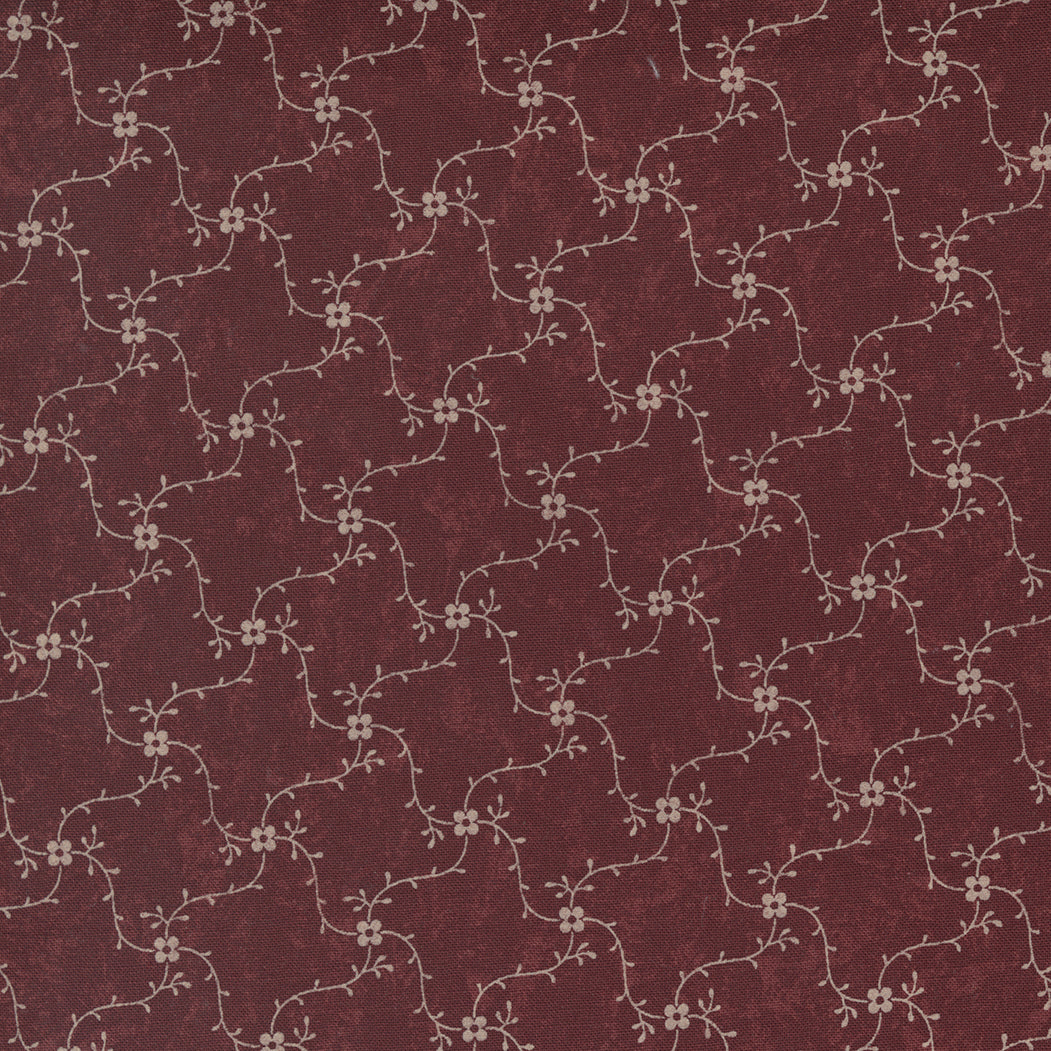Freedom Road Red Tan sku 9697 13, sold by 1/2 yard - Good Vibes Quilt Shop