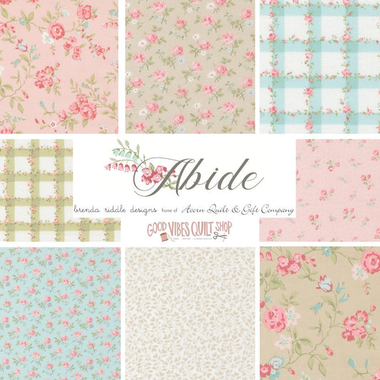 Abide Collection, Fat Quarter Bundle, 20 pieces, PREORDER! - Good Vibes Quilt Shop