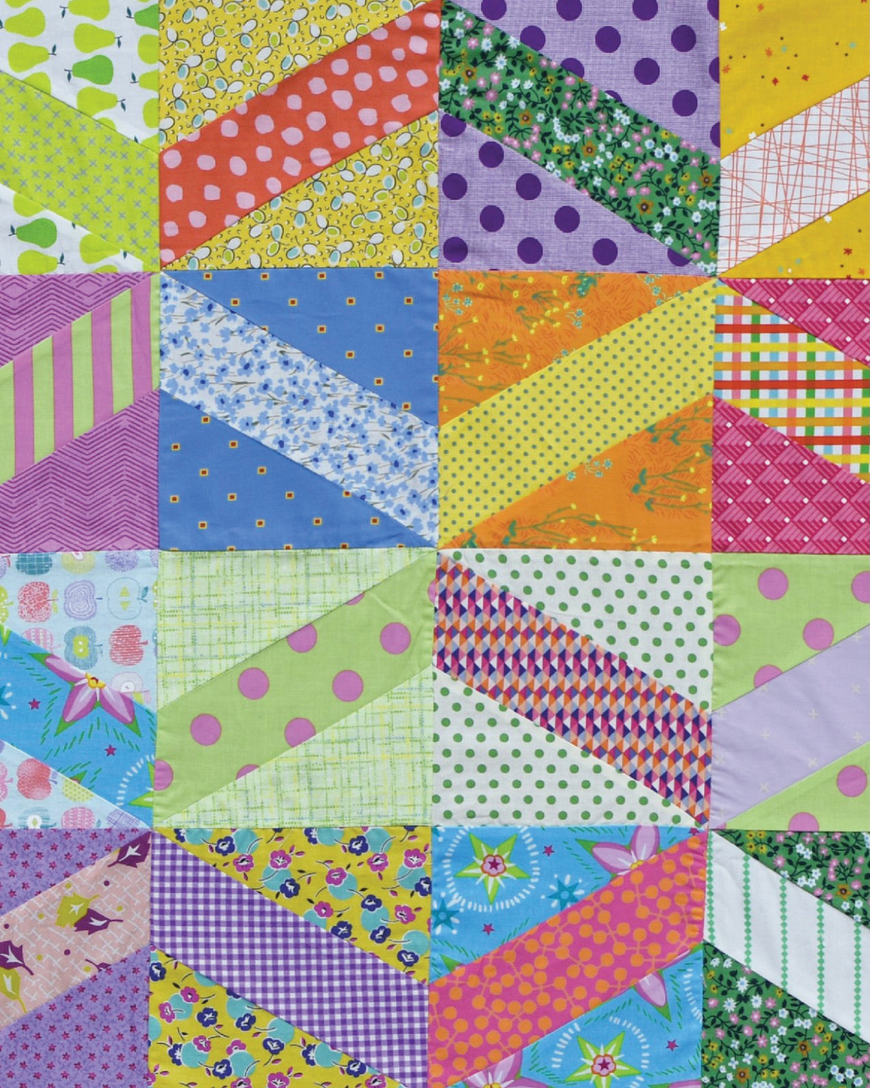 BabyRidgeBlockFoundationPaperPiecing_JenKingwell, Amitie Textiles Moda Fabrics Dear Jen Quilts