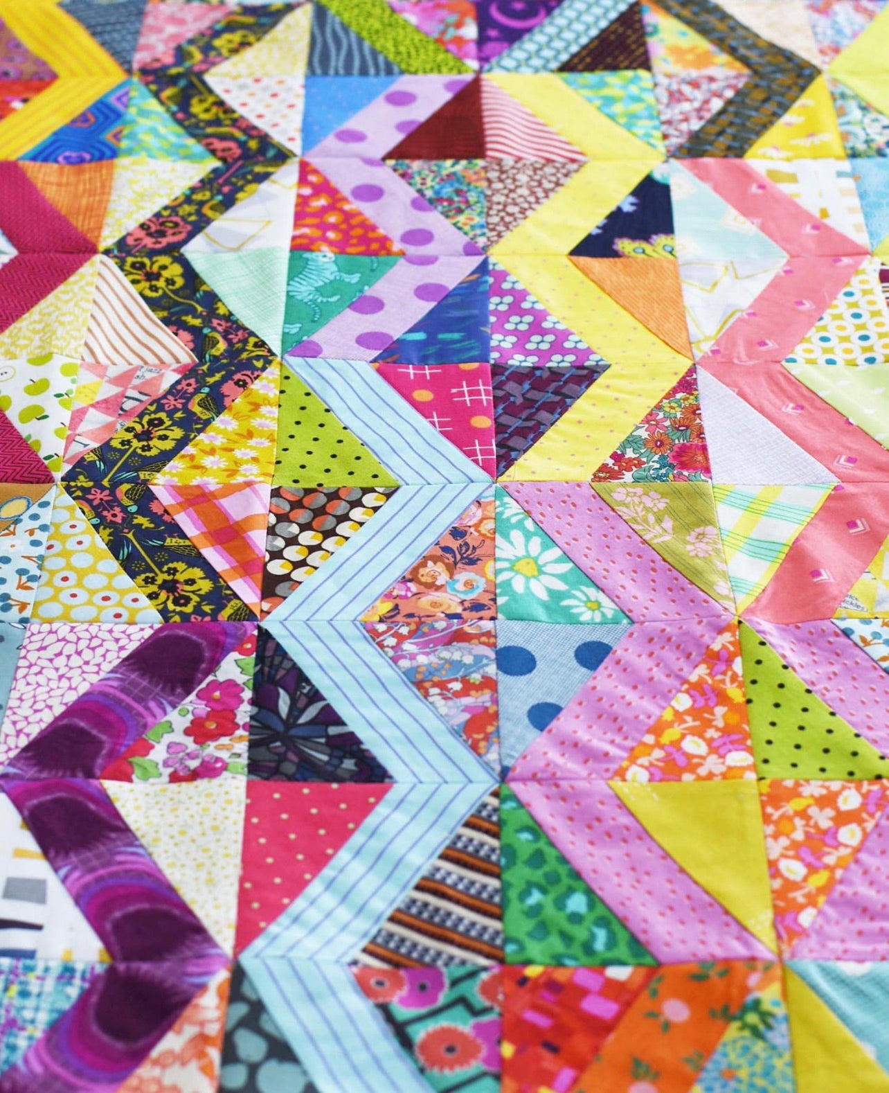 BabyRidgeBlockFoundationPaperPiecing_JenKingwell, Amitie Textiles Moda Fabrics Dear Jen Quilts