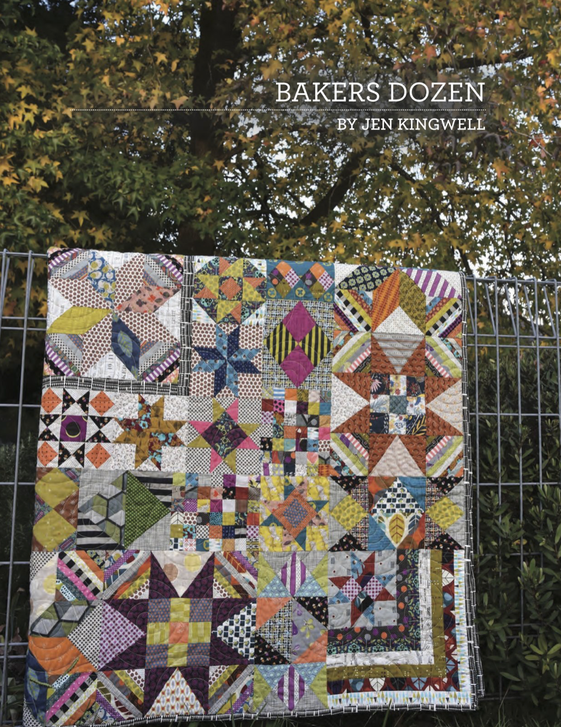 Bakers Dozen Booklet, Jen Kingwell Designs,  JKD 5729