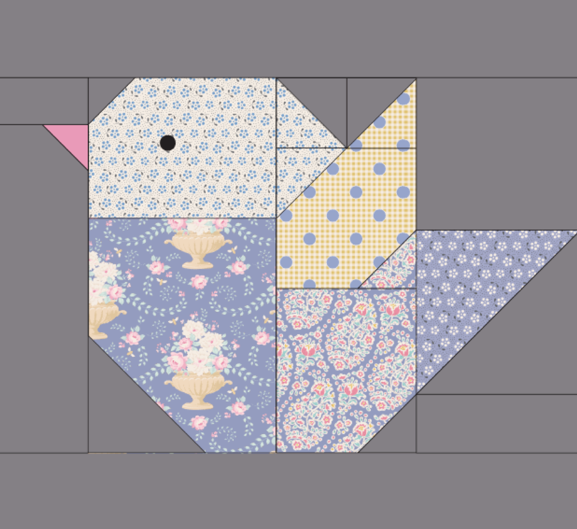 Bird Block, a Tilda FREE Block