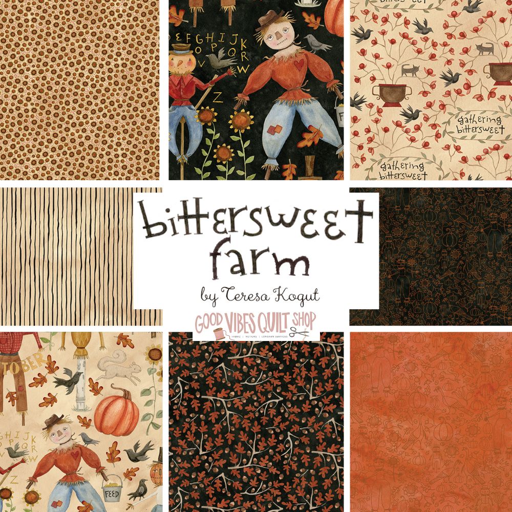 Bittersweet Farm, Fat Quarter Bundle 21 Pieces, FQ-14850-21