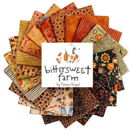 Bittersweet Farm, Fat Quarter Bundle 21 Pieces, FQ-14850-21 - Good Vibes Quilt Shop