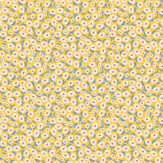Bluebells and Buttercups, Sugar Daisy Sunshine, BL26866, Sold by the 1/2 Yard, PREORDER
