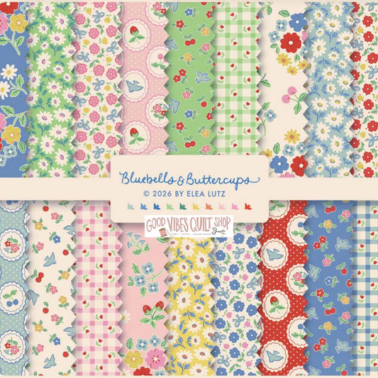 Cherry Pie Pattern for Bluebells and Buttercups, BBP25176 PREORDER