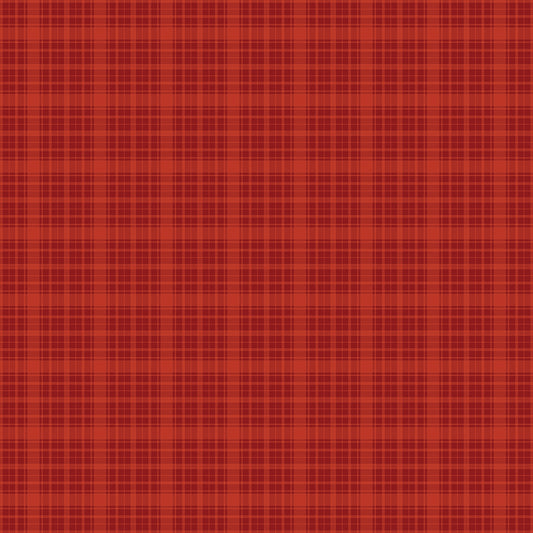 Christmas is in Town, C14746-Red Plaid, sold by the 1/2 yard, PREORDER - Good Vibes Quilt Shop