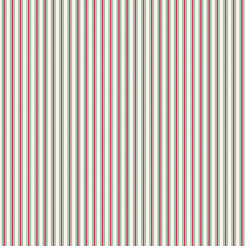 Merry Little Christmas, by My Mind's Eye, C14847 Cream Stripes - Good Vibes Quilt Shop