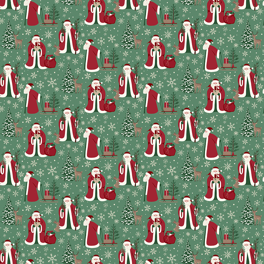 Christmas Time Fabric, Fat Quarter Bundle 18 Prints, PREORDER - Good Vibes Quilt Shop