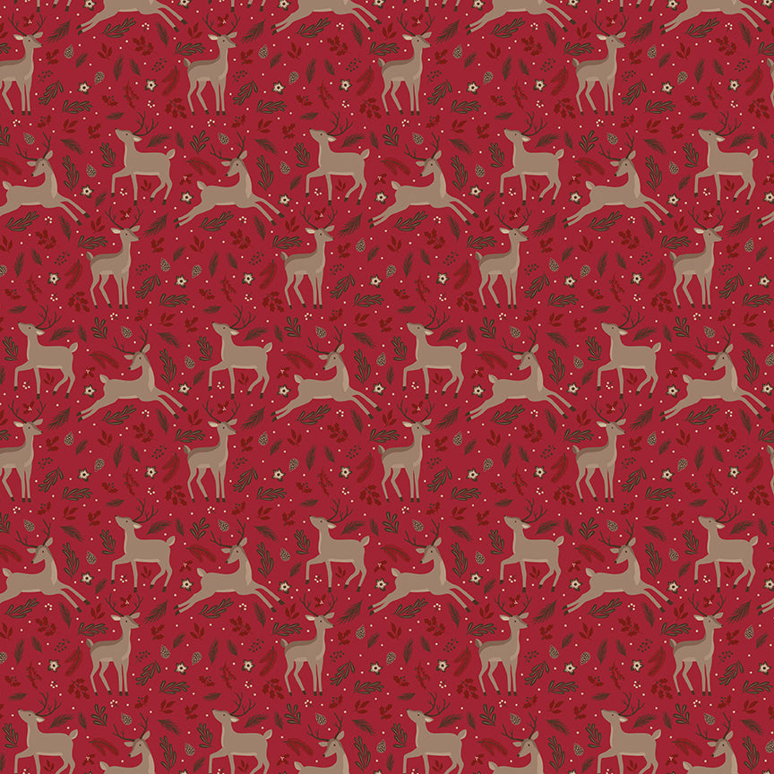 Christmas Time Fabric, Fat Quarter Bundle 18 Prints, PREORDER - Good Vibes Quilt Shop