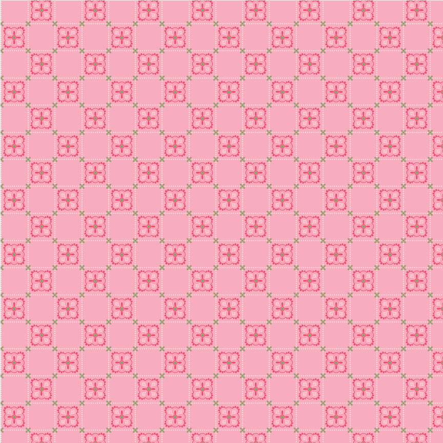 Cuckoo Christmas Fabric by Lori Woods for Poppie Cotton | Winter Folkart Red CH271220 | Sold by the 1/2 Yard | PREORDER!