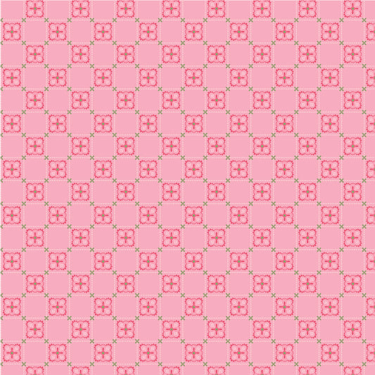Cuckoo Christmas Fabric by Lori Woods for Poppie Cotton | Winter Folkart Red CH271220 | Sold by the 1/2 Yard | PREORDER!