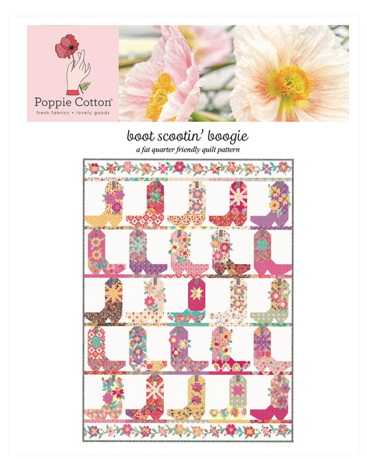 Boot Scootin Boogie Quilt Pattern, for Calico Cowgirl, CWP23134, *PREORDER