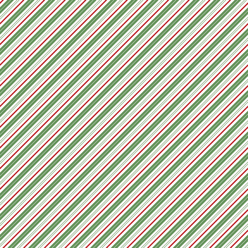 Claus and Co, Candy Cane Stripes, C17747 Multi, Sold by the 1/2 Yard, PREORDER! - Good Vibes Quilt Shop