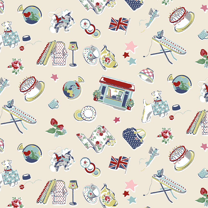 Cath Kidston, Fat Quarter Bundle 24 Pieces, PREORDER - Good Vibes Quilt Shop