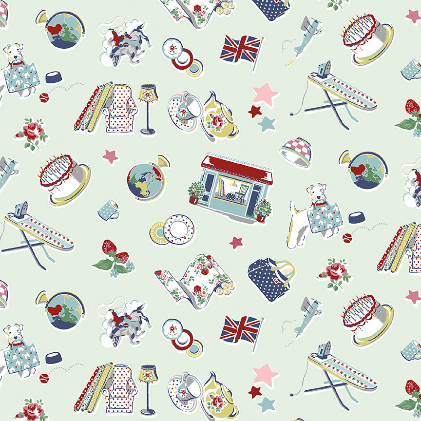 Cath Kidston, Fat Quarter Bundle 24 Pieces, PREORDER - Good Vibes Quilt Shop