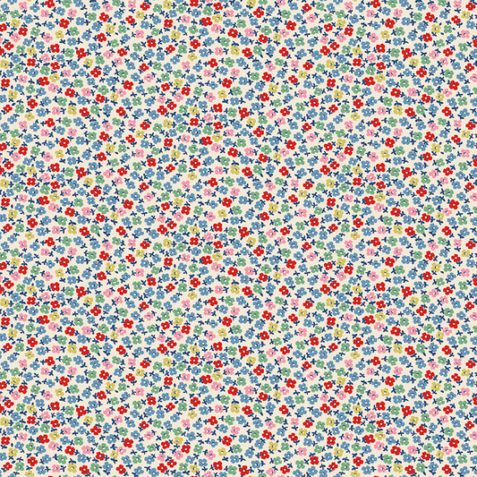 Cath Kidston, Teeny One, C18376-Cream, Sold by the 1/2 Yard, PREORDER